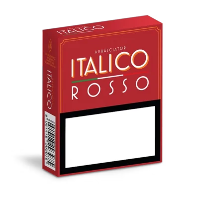 L'Ambasciator Italico Rosso (conosciuto anche come Rosso Arabico) è un sigaro italiano aromatizzato prodotto dal Moderno Opificio del Sigaro Italiano (MOSI). Realizzato con una fascia di Kentucky nordamericano stagionato e un ripieno di tabacchi Kentucky italiani selezionati, viene arricchito con essenze naturali di caffè espresso/miscela arabica. Offre una fumata calda, avvolgente ed equilibrata, in cui le note affumicate e terrose del tabacco si sposano perfettamente con l'aroma ricco e tostato del caffè.